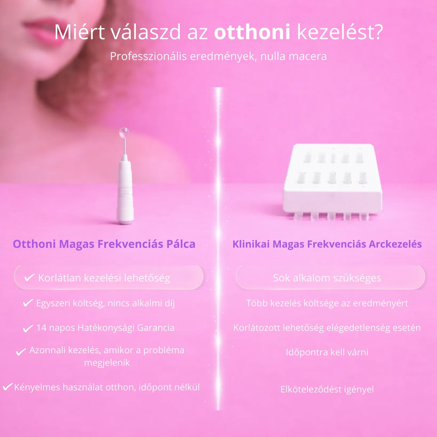 GloryDayy Magas Frekvenciás Pálca